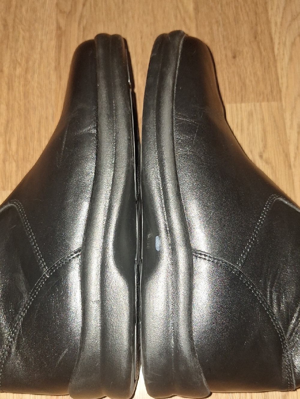 Footprints By Birkenstock Black Knee-High Leather Boots Sz EU37 - Picture 6 of 9